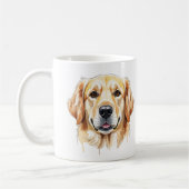 Persoonlijke gouden retriever mok (Links)