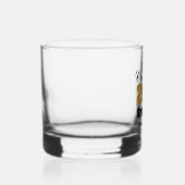 Persoonlijke Gouden Zwarte Afstudeerklas van 2026 Whisky Glas (Rechts)