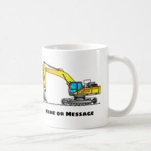 Persoonlijke Graafmachine Mok, Graafmachine Bestuu Koffiemok