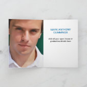 Persoonlijke GRAD-uitstansel aankondigingskaart (b Aankondiging (Binnen)