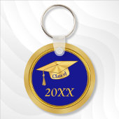 Persoonlijke Graduation Party Favors, Text, Colors Sleutelhanger