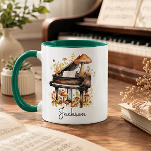 Persoonlijke Grand Piano Mok – Aangepaste Naam
