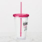 Persoonlijke Grandma Cup Acryl Drinkbeker (Rechts)