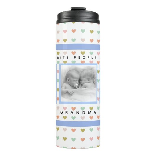 Persoonlijke Grandma Gifts - Foto Thermosbeker (Voorkant)
