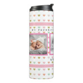 Persoonlijke Grandma Gifts Thermosbeker (Gedraaid links)