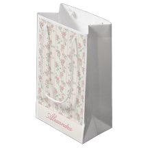Persoonlijke Grandmillennial Roze Bloemen
