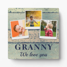 Persoonlijke Granny Kinder Kinderen 3 Foto Collage