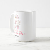 Persoonlijke grappige advocaat mok cadeau voor vro (Voorkant links)