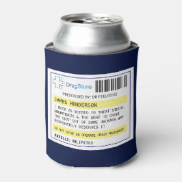 Persoonlijke Grappige Bier/Cider/Andere Recept Blikjeskoeler