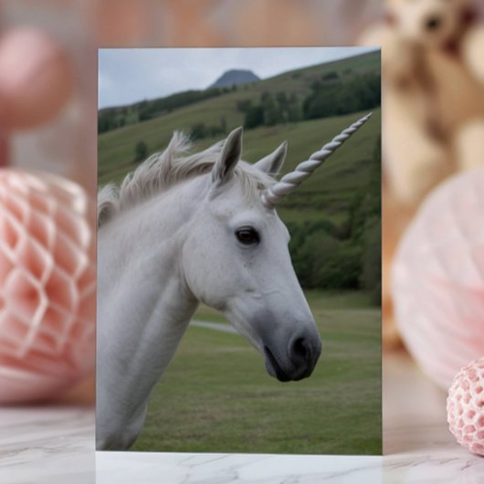 Persoonlijke Grappige Eenhoorn Verjaardag Kaart