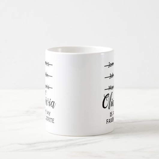 Persoonlijke grappige favoriete Mok voor kinderen, (Center)