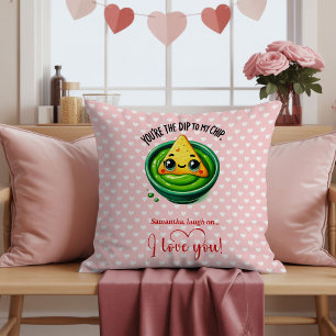 Persoonlijke Grappige Fruit Citaat Valentijnskusse Kussen