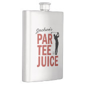 Persoonlijke Grappige Golf Par Tee Juice Flacon (Rechts)