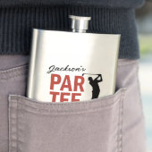 Persoonlijke Grappige Golf Par Tee Juice Flacon (Voorbeeld)