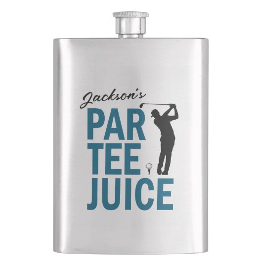 Persoonlijke Grappige Golf Par Tee Juice Flacon (Voorkant)