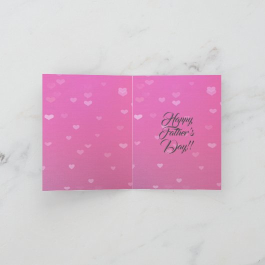 Persoonlijke Grappige Huisdier Foto Vaderdag Kaart (Binnen)