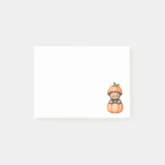 Persoonlijke Grappige Kat Cartoon Notities Post-it® Notes (Voorkant)
