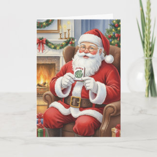 Persoonlijke Grappige Kerstman Breng Me een Joker Kaart