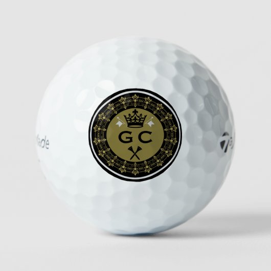 Persoonlijke Grappige Koninklijke Golfbal Golfballen (Voorkant)