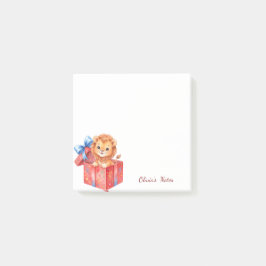 Persoonlijke Grappige Leeuw Cadeau Doos Post-Its Post-it® Notes