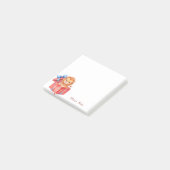 Persoonlijke Grappige Leeuw Cadeau Doos Post-Its Post-it® Notes (Schuin)