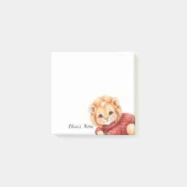 Persoonlijke Grappige Leeuwentrui Post-Its Post-it® Notes