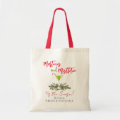 Persoonlijke Grappige Martinis en Mistsprankel Tote Bag (Voorkant)