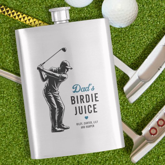 Persoonlijke Grappige Papa's Birdie Juice Golf Flacon