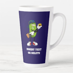 Persoonlijke Grappige Pickleball Kampioen Koffiemo Latte Mok