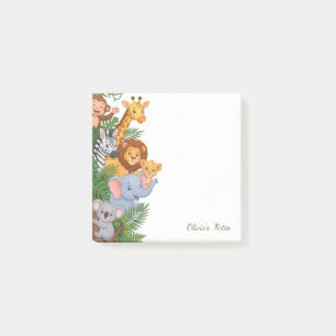 Persoonlijke Grappige Safari Dieren Post-it® Notes