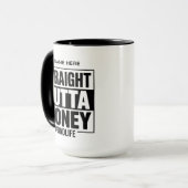 Persoonlijke grappige vader koffiemok Vaderdag Mok (Voorkant links)