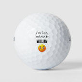 Persoonlijke Grappige Verloren Golfballen (Voorkant)
