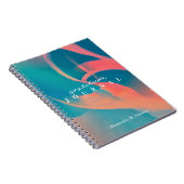 Persoonlijke Gratitude Journal Neon Modern Trendy Notitieboek (Rechterzijde)