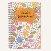 Persoonlijke Gratitude Journal Notitieboek (Voorkant)