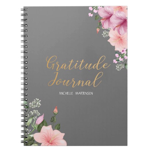 Persoonlijke Gratitude Journal Notitieboek (Voorkant)