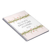 Persoonlijke Gratitude Journal Notitieboek (Rechterzijde)
