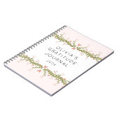 Persoonlijke Gratitude Journal Notitieboek (Linkerzijde)