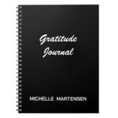 Persoonlijke Gratitude Journal Notitieboek (Voorkant)