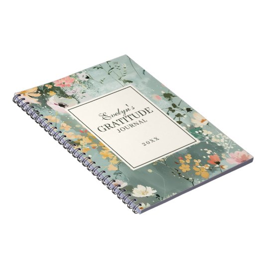 Persoonlijke Gratitude Journal Notitieboek (Rechterzijde)