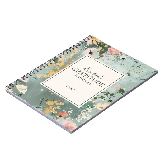 Persoonlijke Gratitude Journal Notitieboek (Linkerzijde)