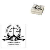 Persoonlijke graveur wet firma rubberstempel (Gestempeld)
