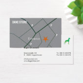 Persoonlijke Great Dane Winkel Visitekaartje (Bureau)