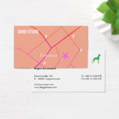 Persoonlijke Great Dane Winkel Visitekaartje (Bureau)