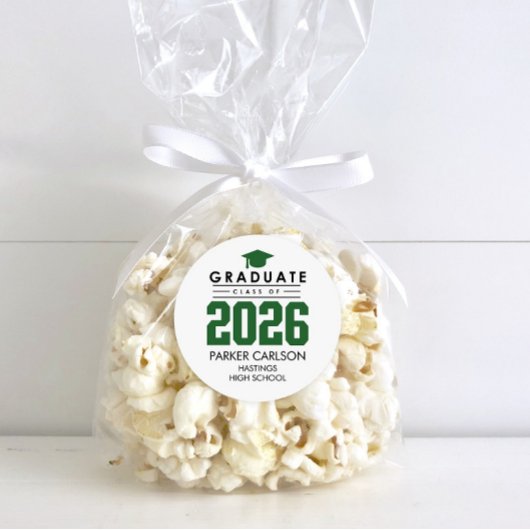 Persoonlijke GreenClass van 2026 diploma sticker