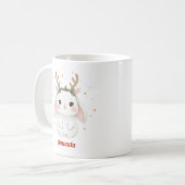 Persoonlijke Gril Bunny Kerstmug Koffiemok (Voorkant links)