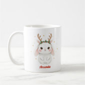 Persoonlijke Gril Bunny Kerstmug Koffiemok (Links)