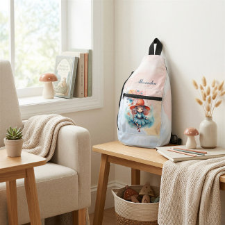 Persoonlijke Griljige Heksentas Avontuur Sling Bag