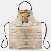 Persoonlijke grill BBQ Schort (Voorkant)