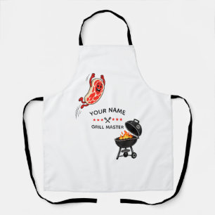 Persoonlijke Grill Master   Op maat gemaakte BBQ m Schort