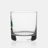 Persoonlijke Groene Afstuderen Klas van 2026 Whisky Glas (Links)